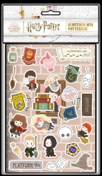 Sešit a samolepky Harry Potter