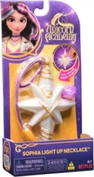 unicorn academy sophia svítící náhrdelník s prstýnkem