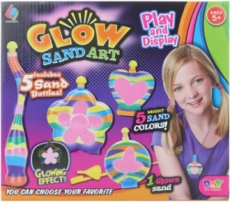 Výroba lahviček se svítícím pískem – kreativní sada pro děti