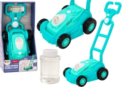 Dětská bublinková sekačka s madlem – tyrkysová