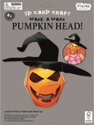 Fiesta Crafts Kreativní sada 3D maska Dýně