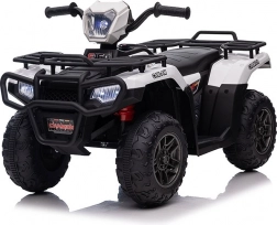 Elektrické autíčko čtyřkolka BABY MIX, bílá