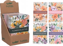 Linkovaný notes Kvítí 21 × 14,5 cm, 80 stran