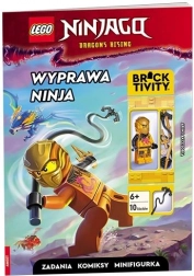 LEGO NINJAGO: výprava ninji – interaktivní kniha s minifigurkou Arina