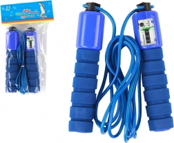 Modrá švihadlo s počítadlem 280 cm