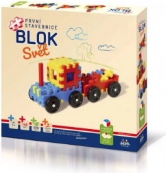 Stavebnice BLOK Svět plast 146 ks