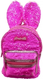Flitrový batoh GIRABRILLA králíček fialový