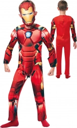 Dětský kostým MARVEL Iron Man 122–128 cm (7–8 let) s maskou