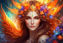 Puzzle Tajemná Žena 1000 Dílů