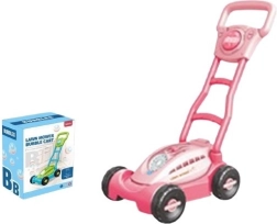 Růžová sekačka na bubliny s osvětlením