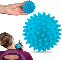 Masážní a fitness míček 7,5 cm – modrý