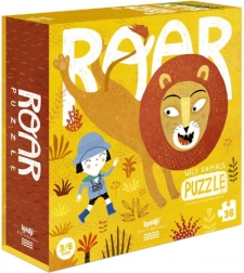 Londji Puzzle Divoká Zvířata 36 Ks