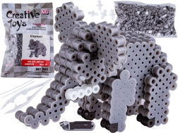 Koraliky na zažehlování 3D sloník v sáčku