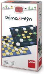 Dino cestovní dáma a mlýn