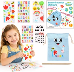 Woopie Art&Fun kreativní sada na zdobení taštičky samolepkami