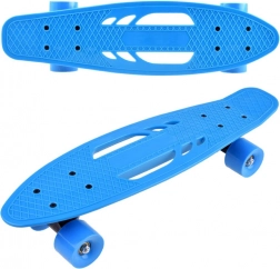 Dětský penny skateboard s nosnými výřezy do 50 kg – Modrá