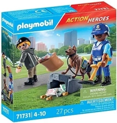 Playmobil Hledání s policejním psem