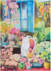 RoboTime puzzle kočičí zahrada 1000 dílků