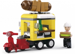 Sluban Town Obchodní ulice Hot-dog vůz