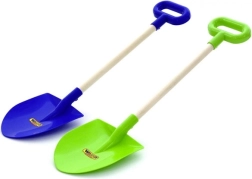 Plastová lopatka s dřevěnou rukojetí POLESIE 61 cm