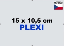Rám Euroclip 15x10,5 cm z plexiskla