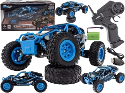 Rádiem ovládaný desert truck 4WD 2,4 GHz 1:24 modrý - 1 kus