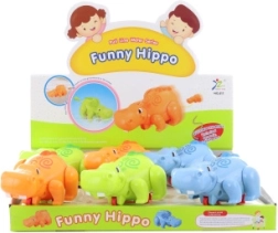 Baby hroch plastová figurka pohybující se při jízdě