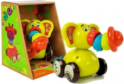 Autíčko Slon pro Miminka s Pohyblivým Kmenem