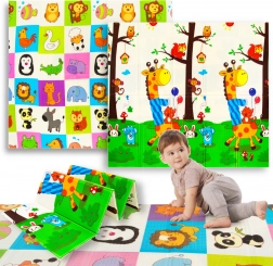 Humbi oboustranná skládací pěnová podložka XPE 200 × 180 × 1 cm