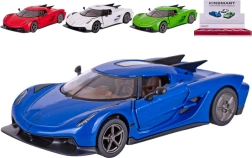 Kinsmart Koenigsegg Jesko Absolut kovový model auta s pohonem pull-back