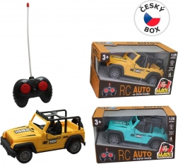 Auto Jeep na dálkové ovládání - Černý