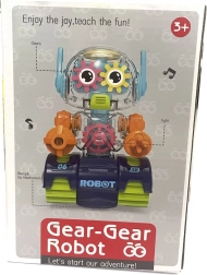 Robot se světelnými a zvukovými efekty pro děti