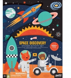 Znovupoužitelné samolepky Vesmírný průzkum