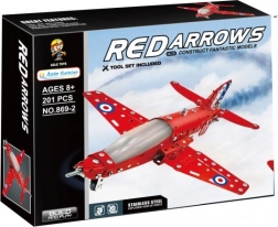 Kovová stavebnice letadlo