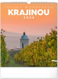 Nástěnný kalendář Toulky moravskou krajinou 2026