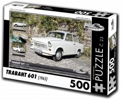 Puzzle Retro-auta Trabant 601 (1965) – 500 dílků
