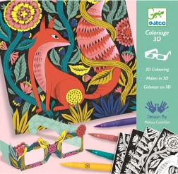 Fantastický les s 3D efektem Djeco