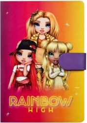 Zápisník s magnetickým uzavíráním Rainbow High A6