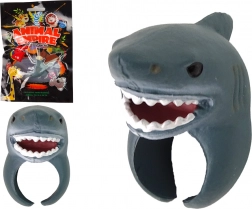 Edukační prstový kroužek s hlavou žraloka