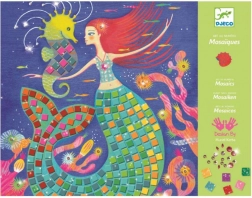 Perleťová mozaika Mořské panny