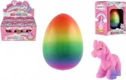 Líhnoucí jednorožec plastový 7x10 cm v krabičce