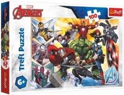 Puzzle 100 dílků Marvel Avengers – síla Avengers