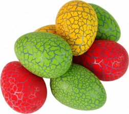 Velké dinosauří vejce 8 cm – překvapení s dinosaury