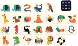 Vilac dřevěné pexeso duhová zvířátka