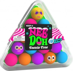 Vánoční stromeček Schylling NeeDoh s mačkacími ozdobami