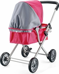 Hluboký kočárek pro panenky 59 cm