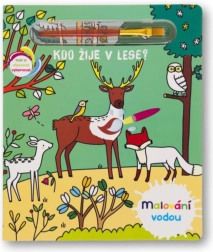 Malování vodou: Kdo žije v lese?