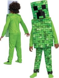 Dětský kostým creeper MINECRAFT 127–136 cm (7–8 let)