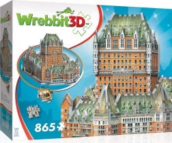 3D puzzle WREBBIT Le Château Frontenac 865 dílků