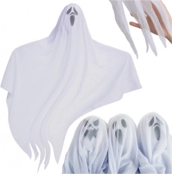 Závěsní duchové 3 ks 75 cm RUHHY – halloweenská dekorace